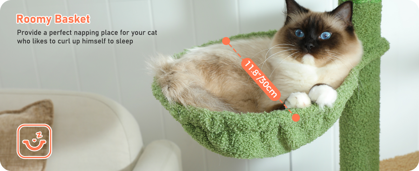 Драбина для котів PETEPELA 143 см з подушкою, когтеточкою та будиночком для котів - велика, зелена