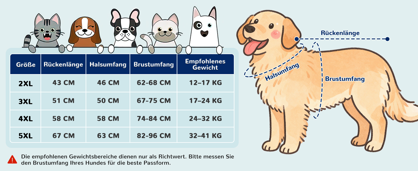 Зимовий теплий одяг для собак ALLSOPETS: куртка з відбиваючими елементами, великий розмір (3XL), Marineblau