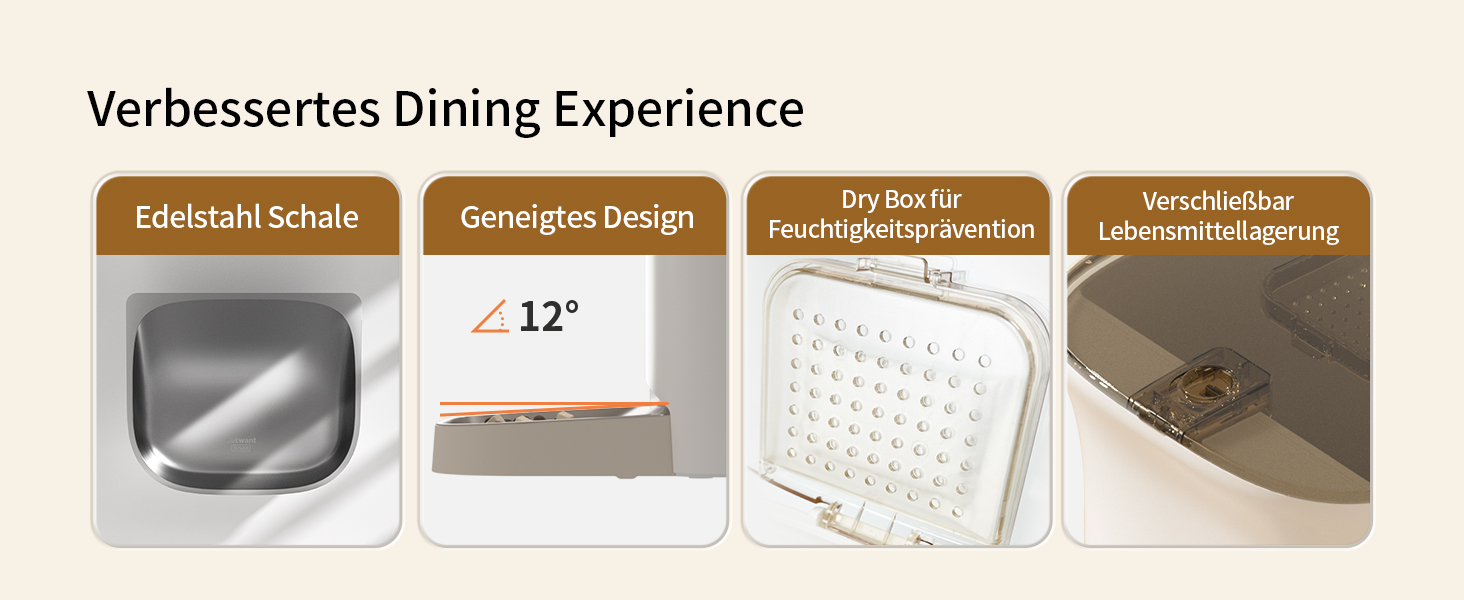Автоматичний годівниця для котів SAWPAWS з камерою, 4.3L, WiFi, нічне бачення