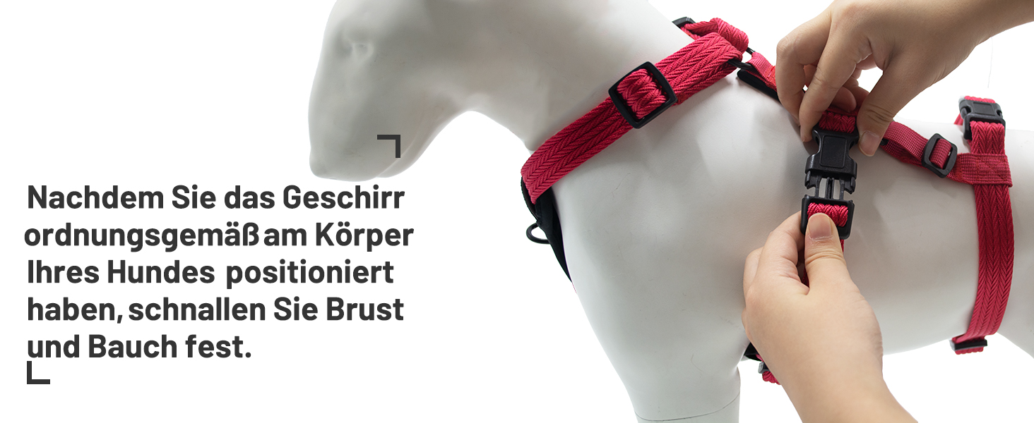 Пауерлд Безпечне обплетення для собак, шлейка від потягування, шлейка від паніки, анти-зламна шлейка для собак, регульована, дихаюча жилетка для маленьких, середніх та великих собак (XL) Екстра Великий (Упаковка з 1), Рожевий