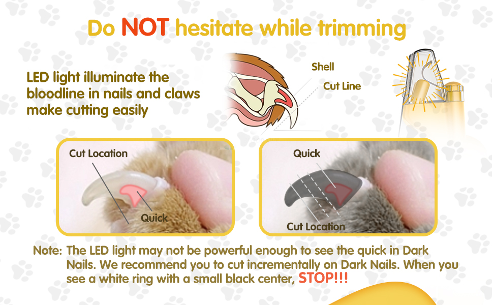 YOYUPETA Тример для собак з LED-підсвіткою та пилочкою - професійний набір для догляду за домашніми тваринами, гострий триммер та вбудована пилка для безпечної та безстресової обрізки кігтів у собак, зелений