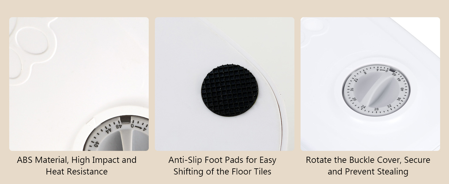 Автоматичний диспенсер для котячого корму з охолоджуваним відсіком, годівниця для малих собак, сухий та вологий корм, автоматична таймерна годівниця GRAY