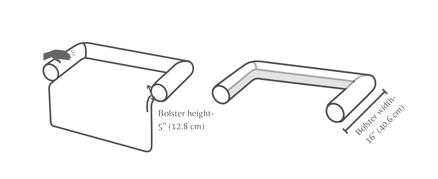 Водонепроникне лежанка для собак та котів Allisandro, велика, світло-коричнева, знімний чохол, захист від небажаних предметів