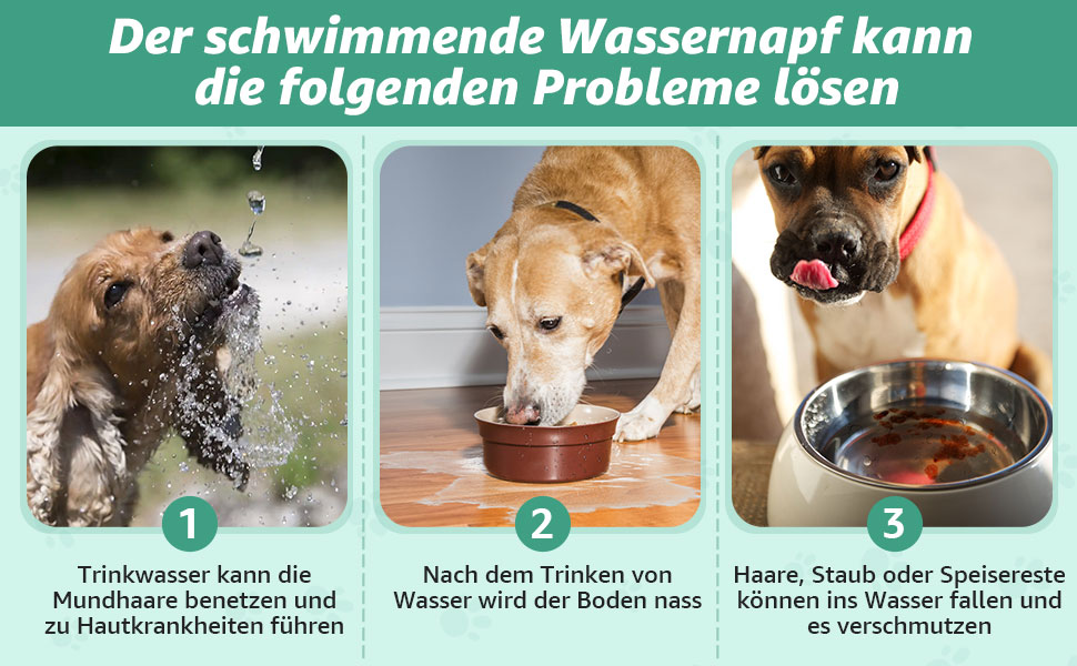 Миска для собак Loyala: велика, антипроливання, 4L, сіра