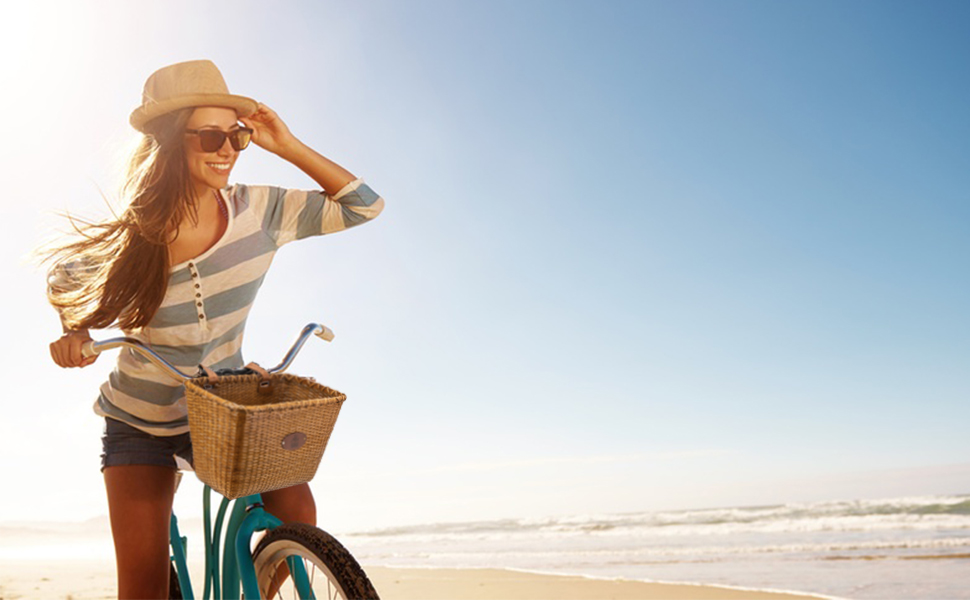 KONG MING CAR Кошик на кермо велосипеда – Ретро дизайн, міцний кошик з дерев’яною підкладкою та шкіряними ручками, ідеальний як передній кошик для велосипеда, коричневий