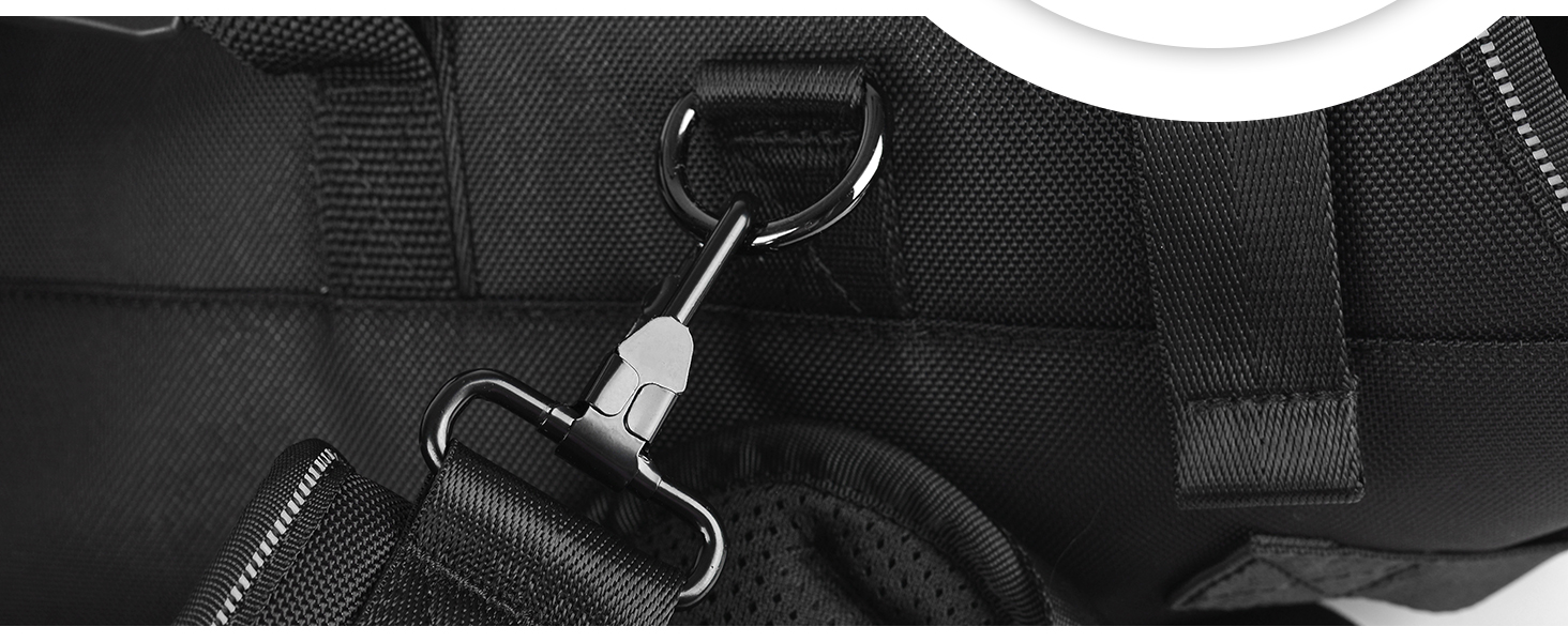 Сумка-переноска та повідок для собак, Wakytu, для маленьких собак (4-8 кг), чорний, регульовані ремені