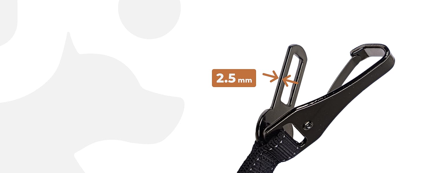 Автогурт для собак Wuglo 30-95см: безпечний кріплення для автокрісла, універсальний, чорний