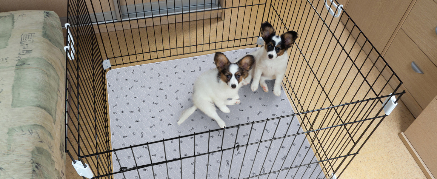 2 шт. вбиральні пелюшки для цуценят, 80х92 см, водонепроникні та миючі. Килимки для навчання собак, неслизька підстилка для дивана та підлоги (2 шт.)