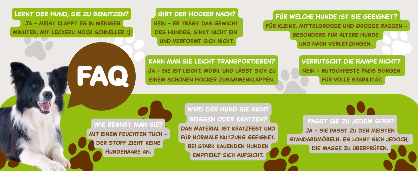 Сходи для собак Outentin – розкладні, з неслизьким покриттям, для маленьких та великих собак, до дивану та ліжка, стабільні, складані, 36 см, сірий графіт