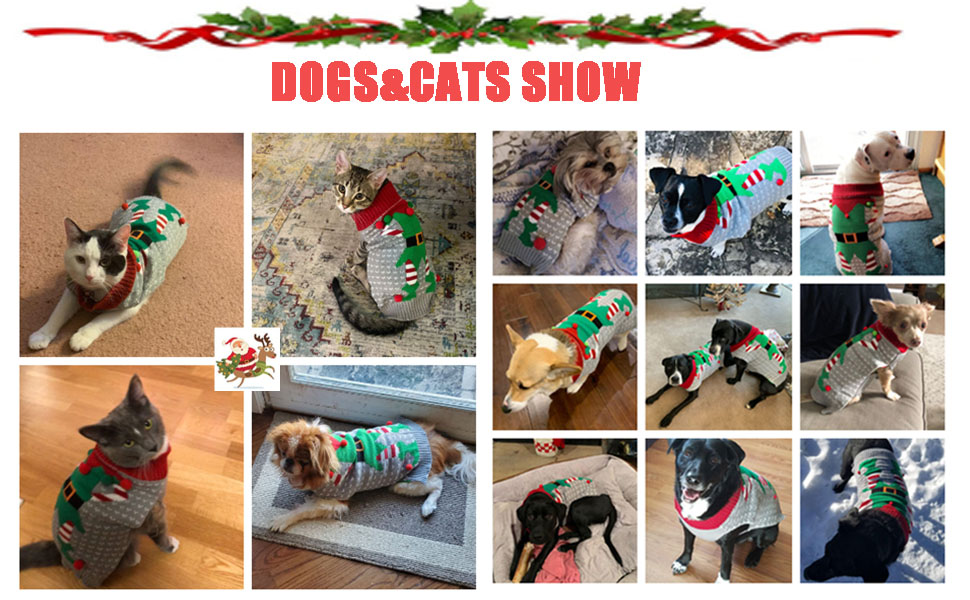 Пуловер для собак ABRRLO, карнавальний костюм клоуна, теплий зимовий халат, бавовна, XL