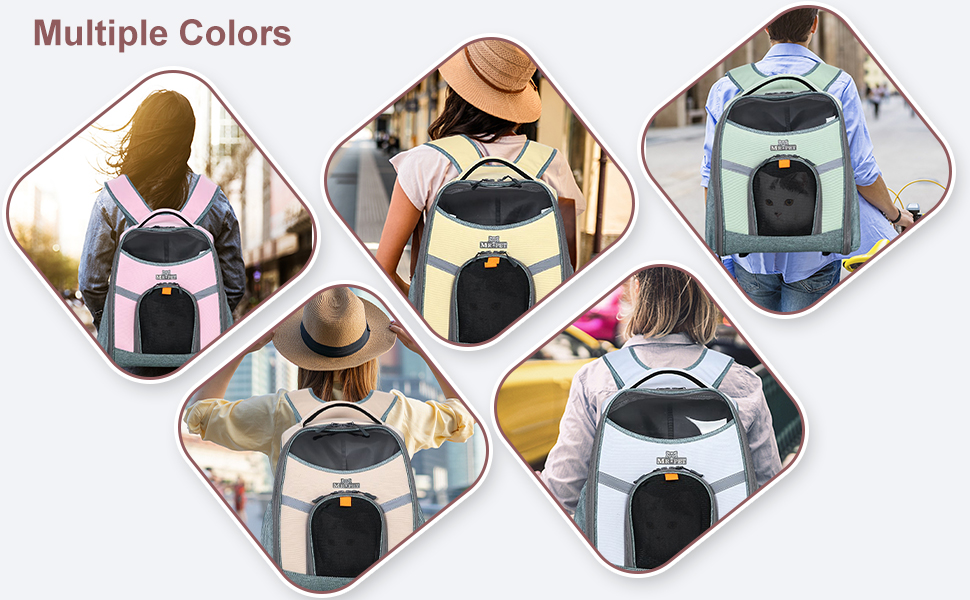 PETCUTE Рюкзак для тварин, переноска для собак та котів, жовта, до 8 кг