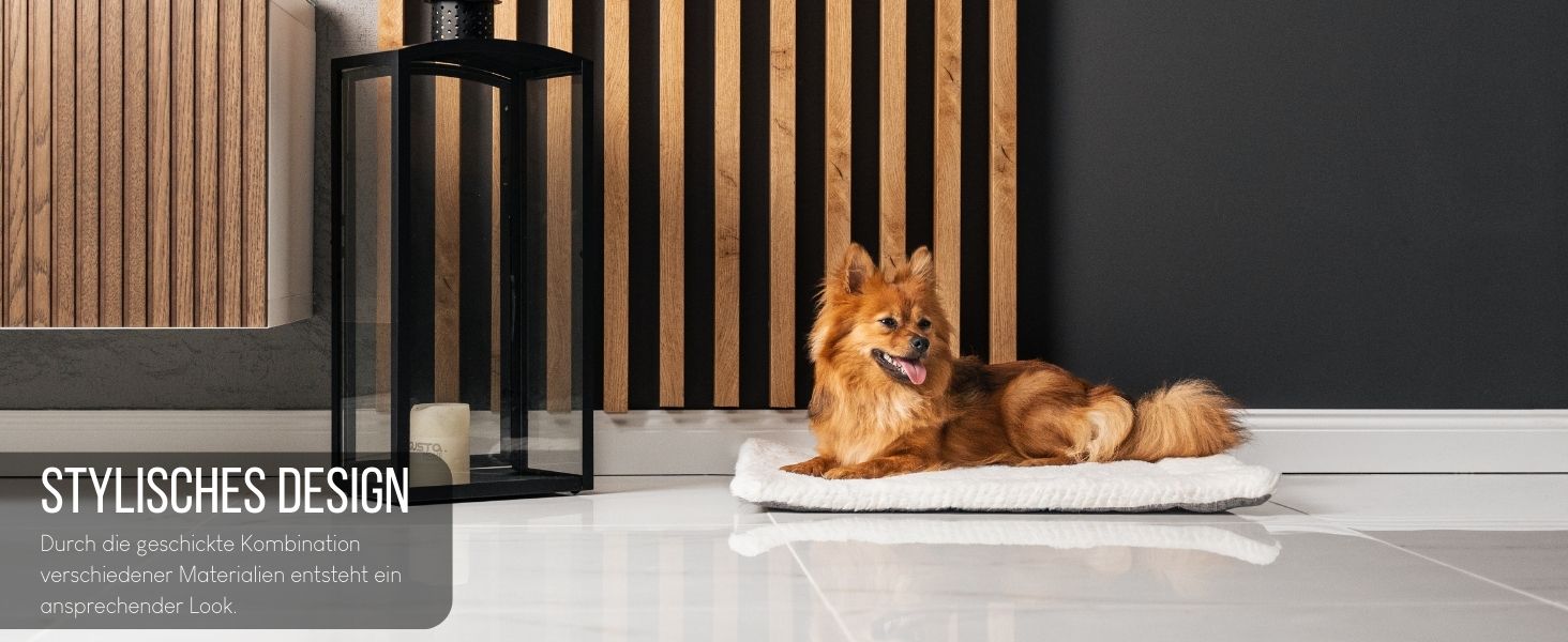 Килимок-підстилка для собак та котів Lionto, теплий, з підкладкою, 75x55 см, сірий. Миючий, з м'якою та зносостійкою стороною, для захисту від холоду.