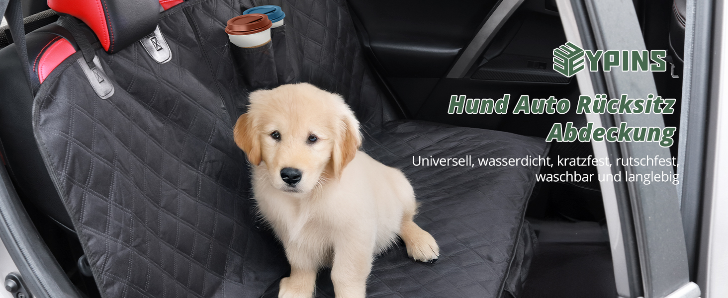 Захист для автосидіння для собак EYPINS: водовідштовхувальний, антиковзкий, 137x125 см, універсальний