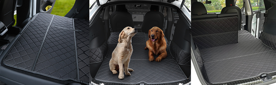 Килимок у багажник для Tesla Model Y (2020-2025), водонепроникний, для собак, захисний, універсальний, задній, аксесуар