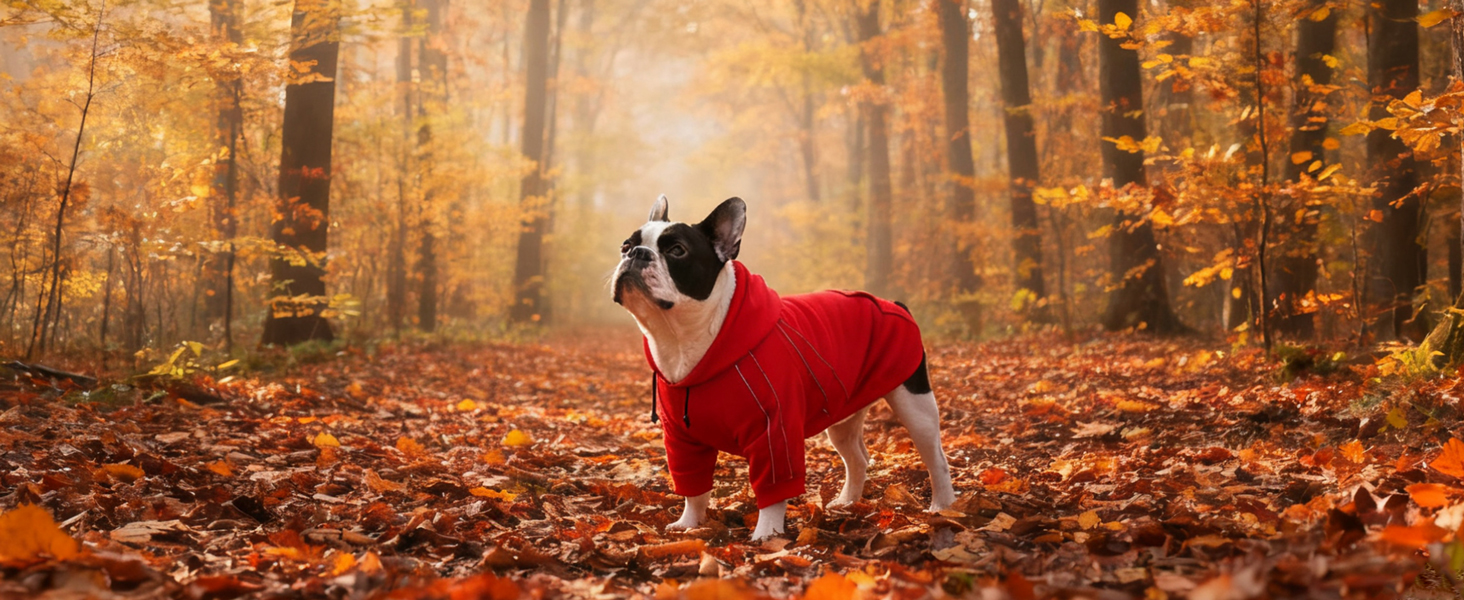 Теплий зимовий пуловер для собак ASENKU з флісу з відбиваючими смугами для маленьких собак XS, толстовка для собак з капюшоном та кишенями, куртка для собак з отвором для шлейки, м'яка та дихаюча зимова одяг для собак XS чорного кольору