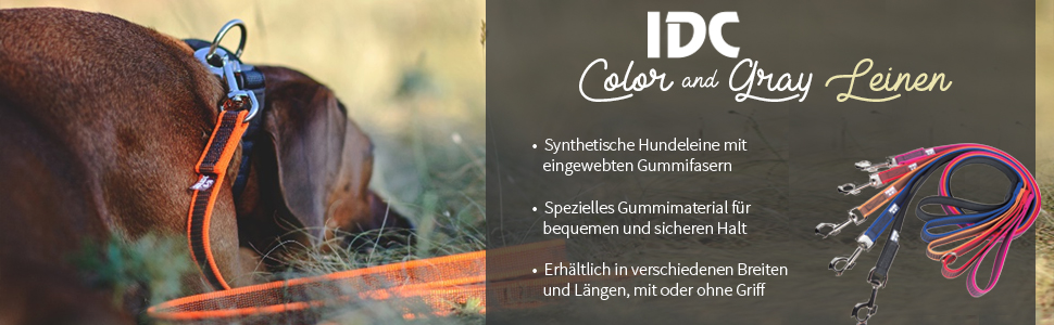 Нашийник Julius K9 200HA-K-2015 серії Color & Gray, чорно-сірий, регульований, 50 мм, 49-70 см (без ручки)