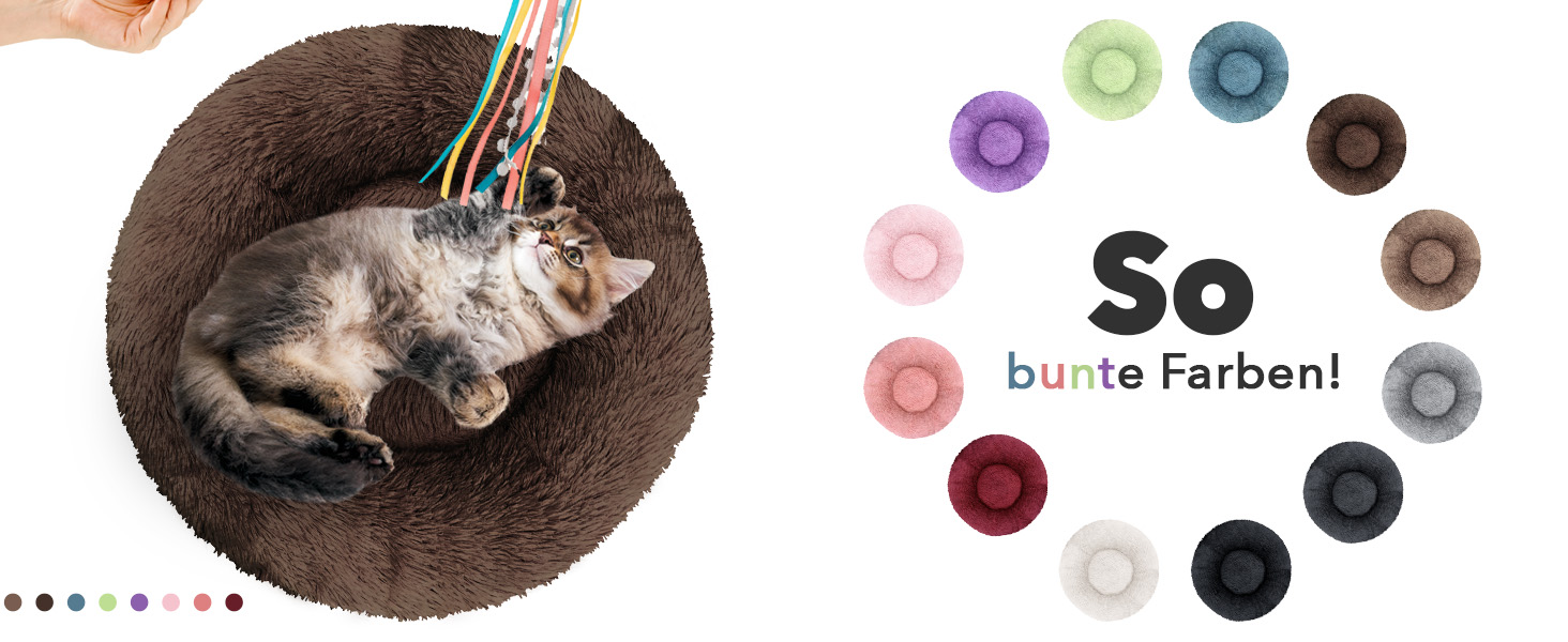 Кругле ліжко для собак середніх порід, 70 см. М'яке, зручне, з штучного хутра, знімний чохол, неслизьке, ергономічне.