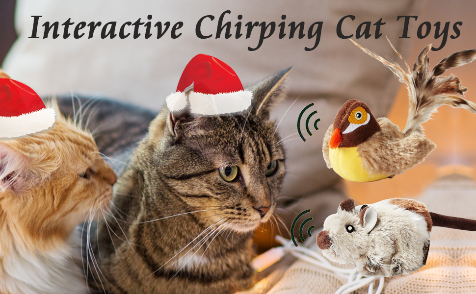 Інтерактивна іграшка для котів SuHaco GiGwi Melody Chaser: мишка з дзвоном, активується при русі