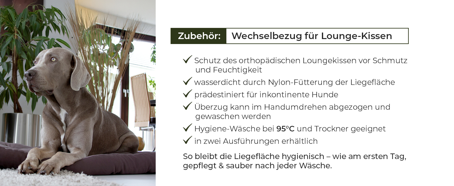 Ортопедична подушка для собак Doctor Bark, 60x55 см, сіра, 95°C, міцна та зручна