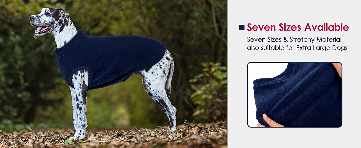 Теплий зимовий пуловер для собак AOFITEE, для такс та малих порід, флісова жилетка, блакитний колір, розмір XS