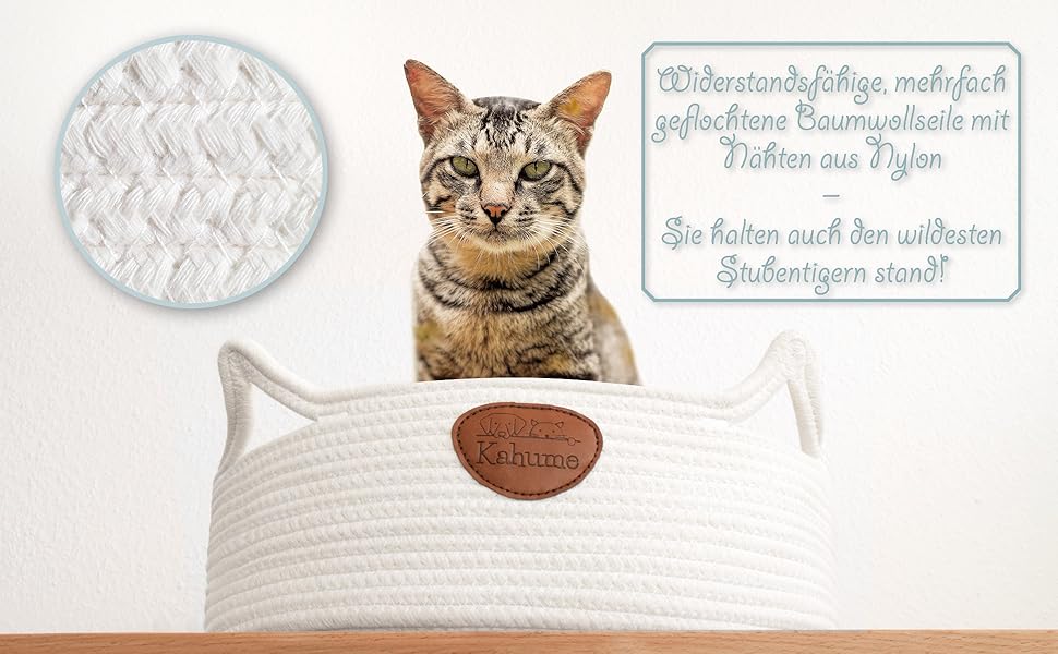 Квіткове ліжко для кота, лежанка з бавовняних мотузок, ECO лежанка для кота, лежанка для собак, ліжко для кота, місце для сну, лежанка для домашніх тварин, біле котяче ліжко