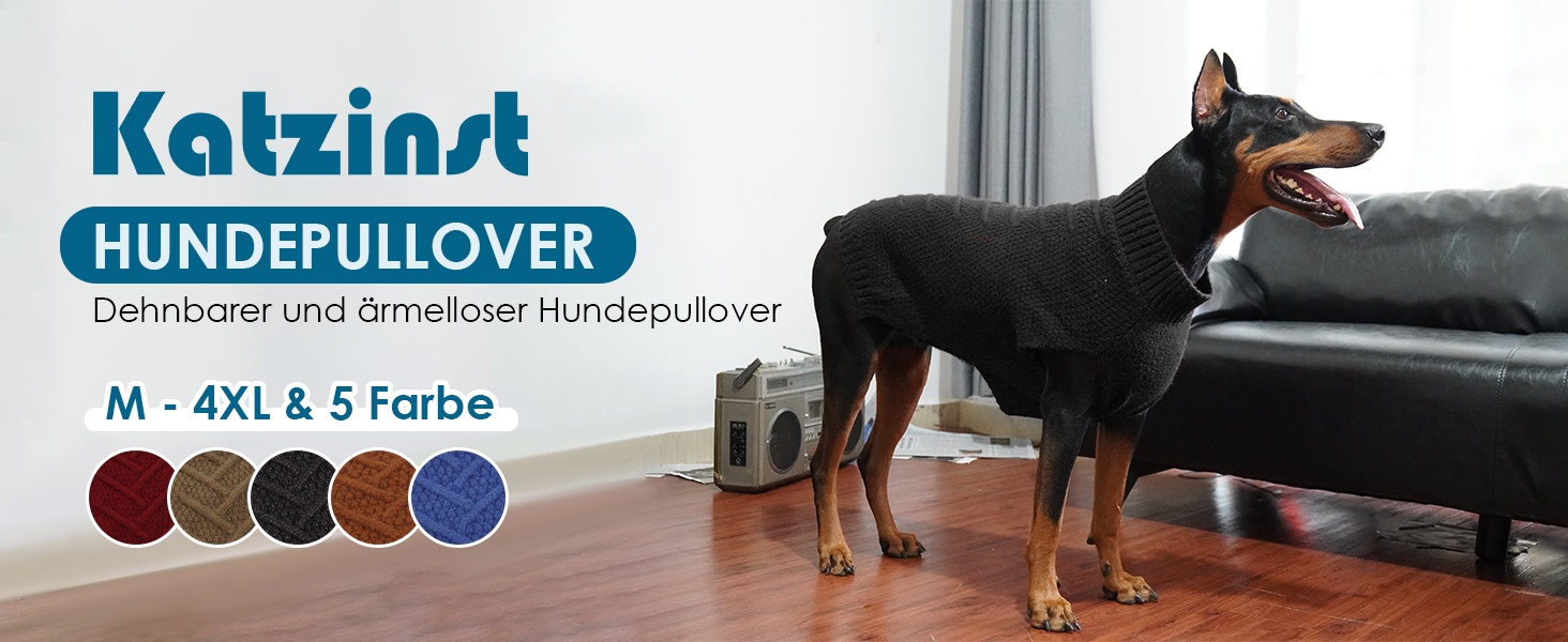 Пуловер для собак великих порід, в'язаний, еластичний, флісовий, для німецької вівчарки, вітронепроникний, хакі, 4XL XXXXL