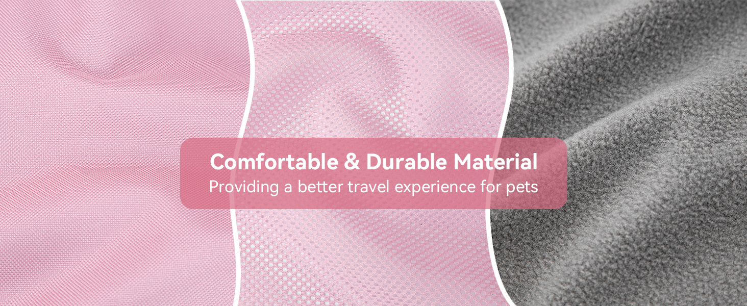 Транспортна переноска для котів та маленьких собак Petsfit, рожева, S