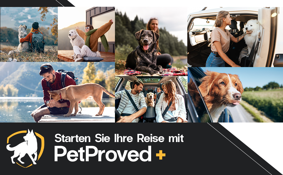 Автокрісло для собак PETPROVED - водонепроникний кошик для середніх собак, 21 кг, 75x58x36 см
