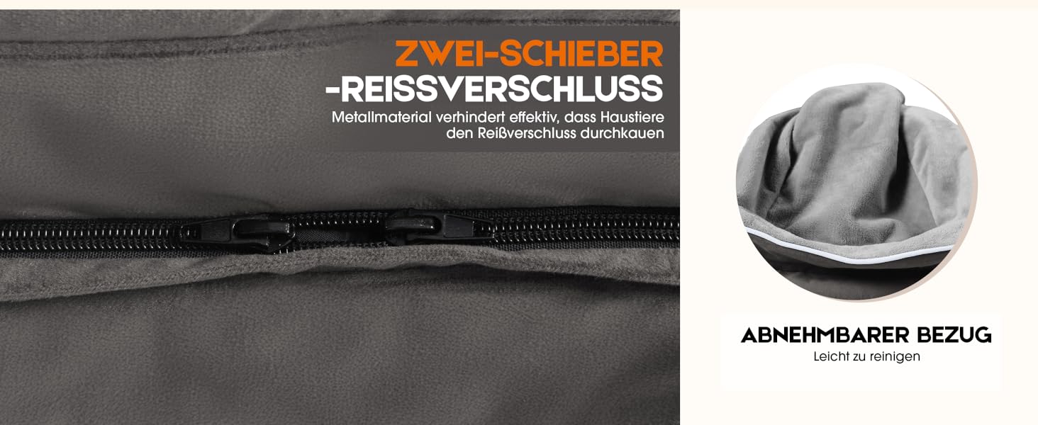 Ортопедичне ліжко для собак великих порід, кошик для собак, що можна прати, з піною у формі яйця, водовідштовхуване ліжко для собак з неслизьким дном та чотиристоронньою подушкою (сірий, 61x91x18 см)