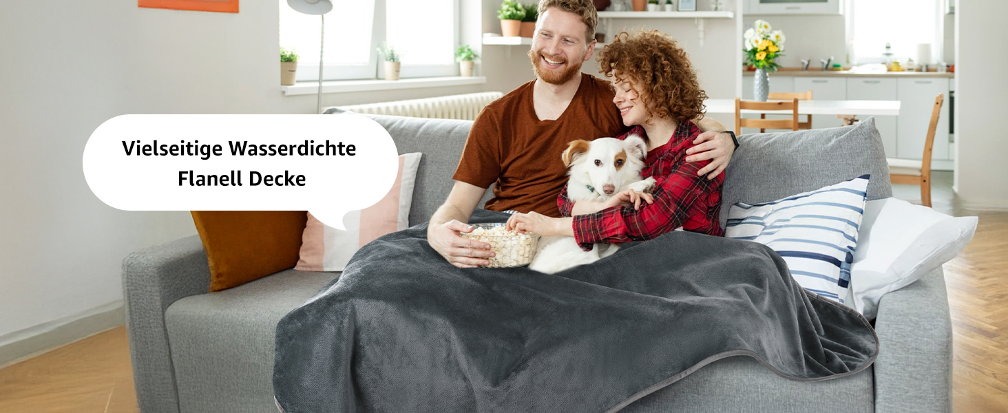 Водонепроникний плед Pick for Life: двосторонній фланелевий плед для дому, авто, подорожей (102x152 см)