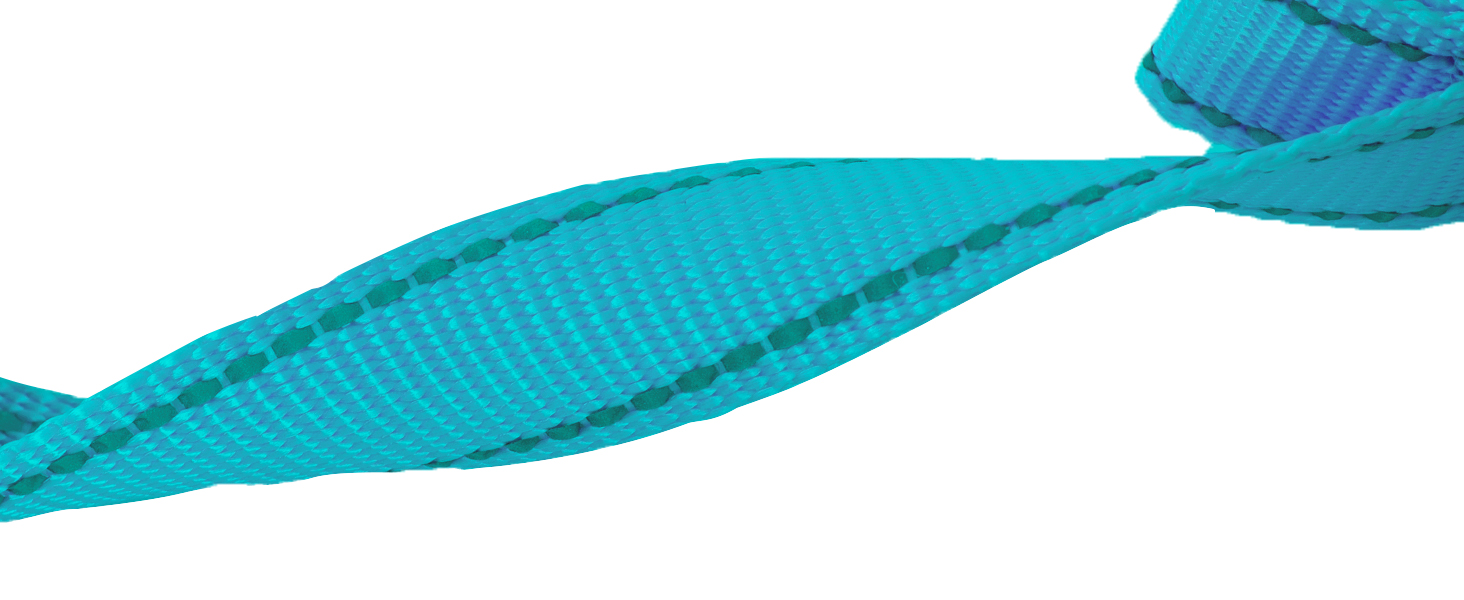 Нашийник-шлейка Huntboo для собак, анти-випадковий вихід, для панічних собак, світловідбиваючий нашийник з ручкою, регульований (S, 1 шт., блакитно-зелений)