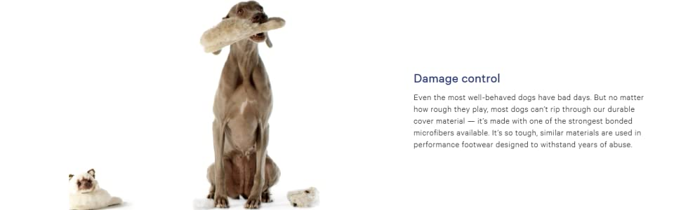 Casper - ліжко для собак, сірого кольору, розмір L, 48 x 66 x 15 см