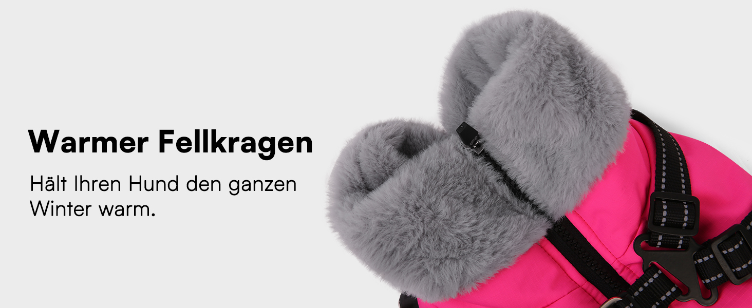 Зимовий теплий водонепроникний одяг для собак Queenmore, куртка для собак з шлейкою, 3-шарова, світловідбиваюча, для великих порід (лабрадор, хаскі, голден ретрівер) (Морська хвиля, 2XL) XXL Морська хвиля