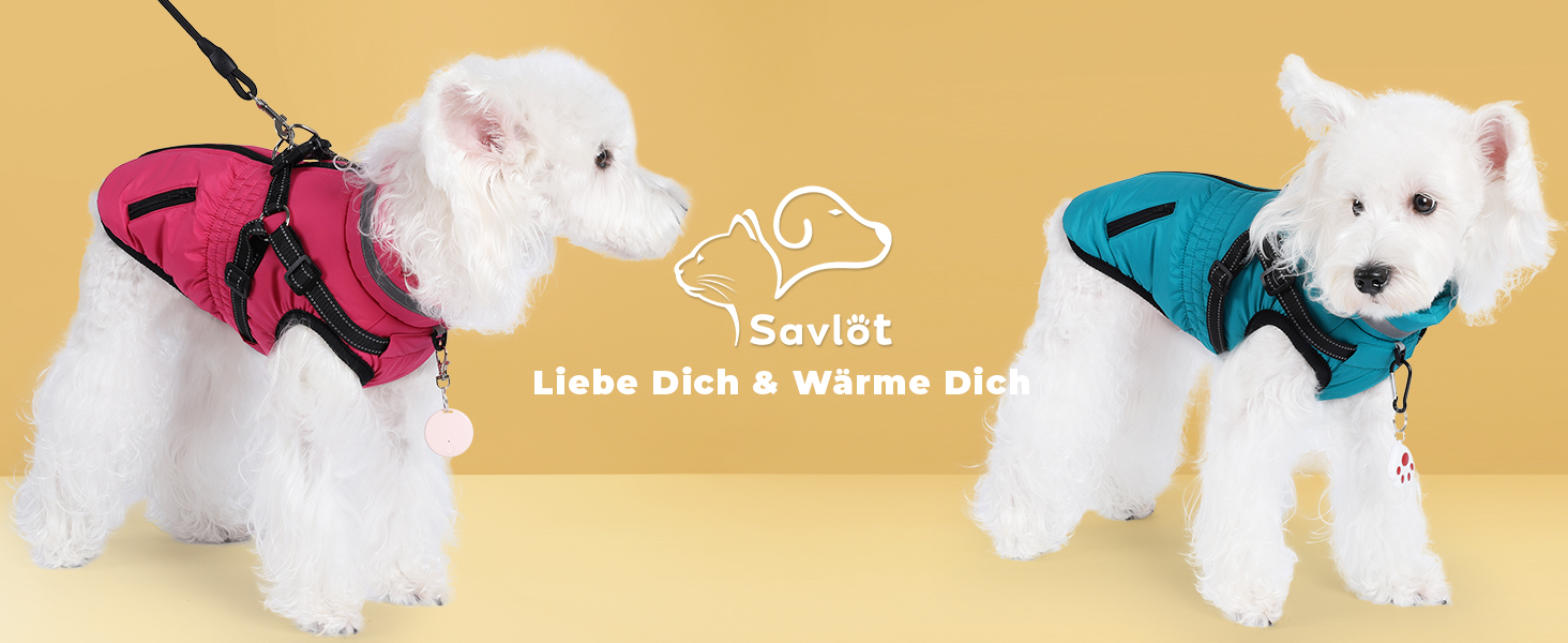 Водонепроникний теплий зимовий теплий куртка для собак та котів. Зелений, на блискавці