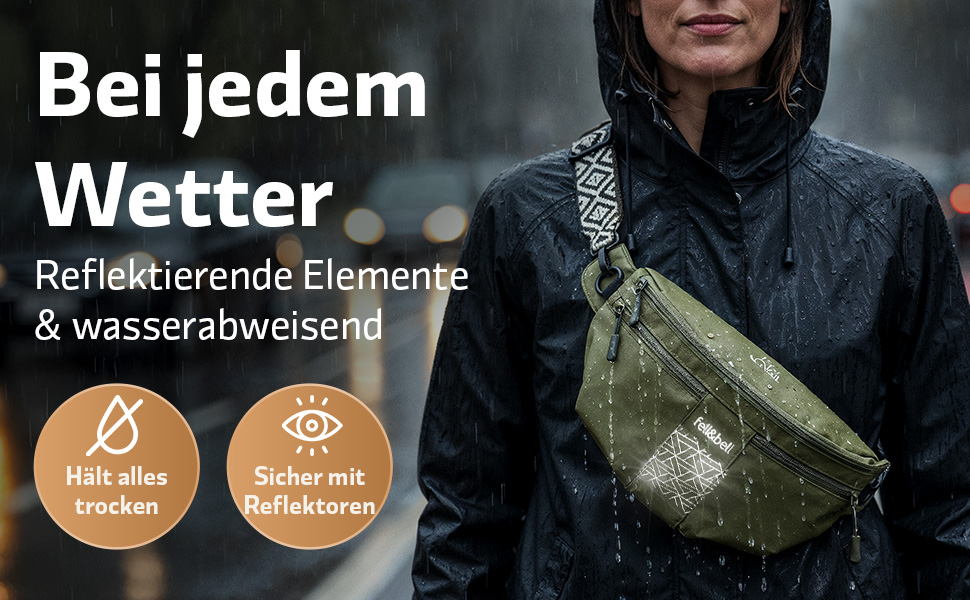 Водонепроникний ласоконний мішечок для собак fell&bell Leckerlitasche – з 2 відділеннями для снеків, 1,8 л основного відділення, кишенькою для телефону та диспенсером для відходів | Сумка для годування собак, тренувань та цуценят, блакитно-сіра