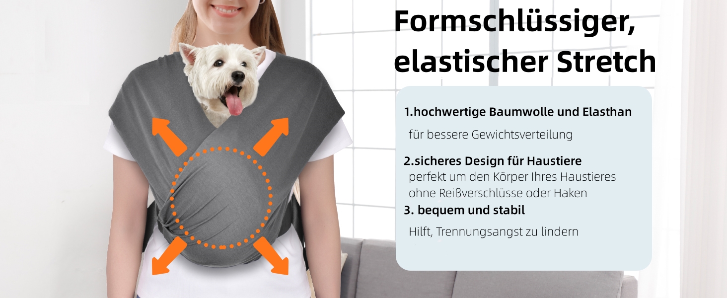 CUBY Сумка-переноска для собак, літня модель, рюкзак-переноска, підтримка спини, для собак, виготовлена з дихаючого матеріалу, 10 кг, світло-сіра