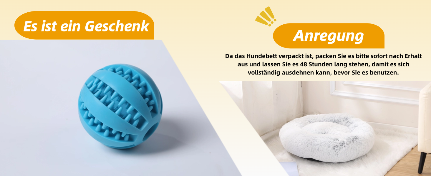 М'яке та пухнасте ліжко для собак, ліжко-пончик для котів, сіре ліжко-кошик для собак маленьких та середніх порід, 60x60x17 см, розмір M