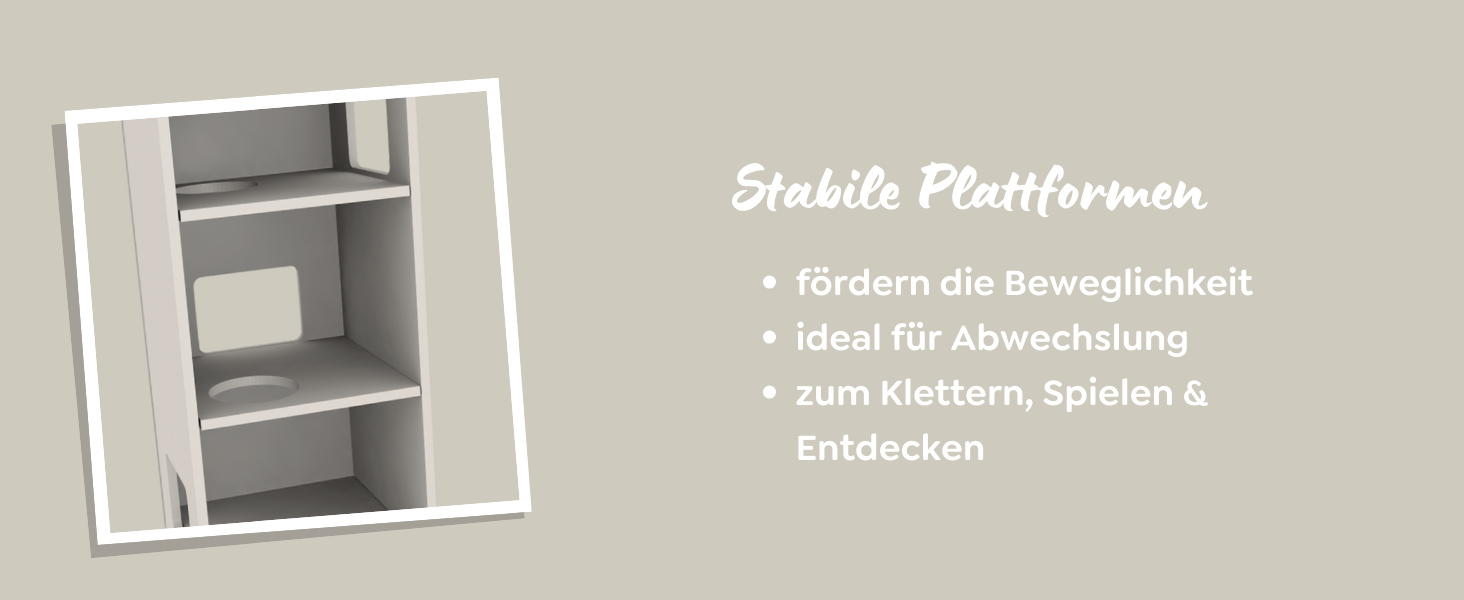 Кігтеточка TRIXIE Juno сіра, 116 см - двоярусна кігтеточка з 2 печерами, лежаком та килимом з сизалю - зручна та стійка