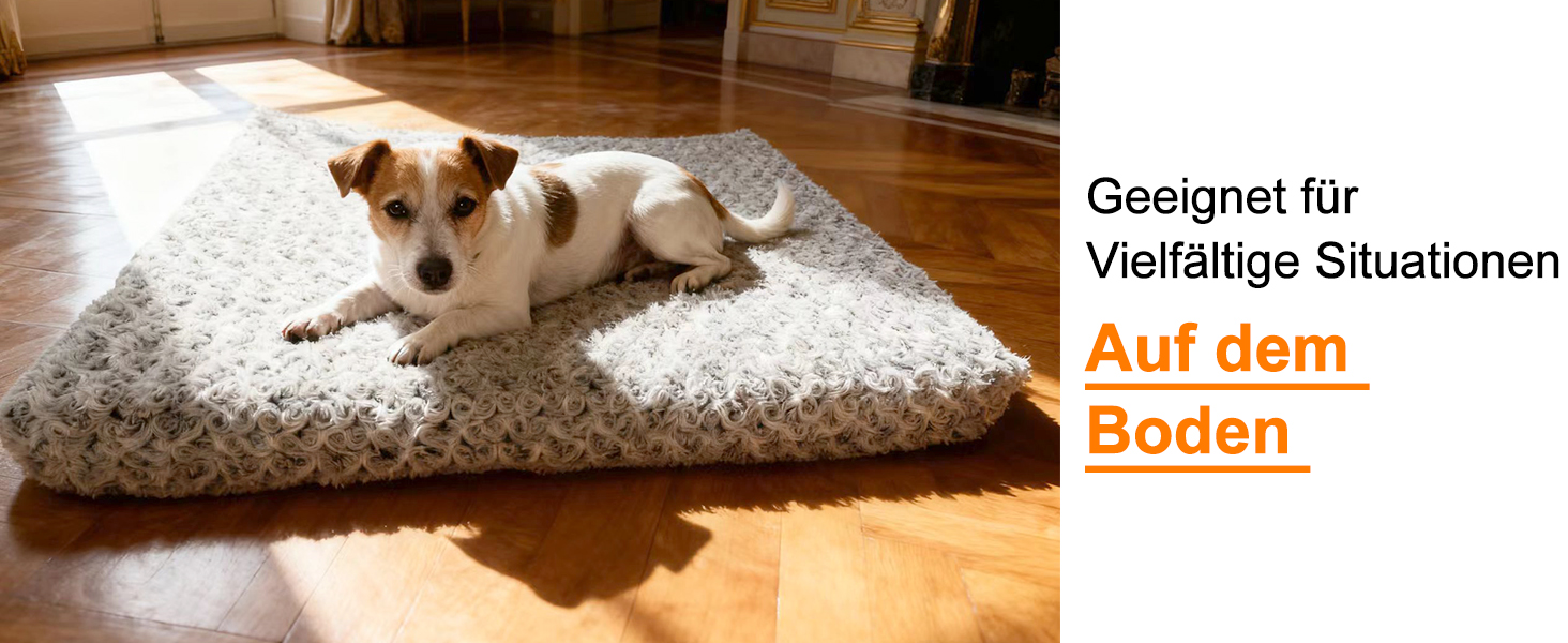 Ортопедичне ліжко для собак 90x70x8 см, середнього розміру. Зручне ліжко для собак та котів з ефектом пам'яті, антиковзаюче дно, можна прати. Сірий колір.