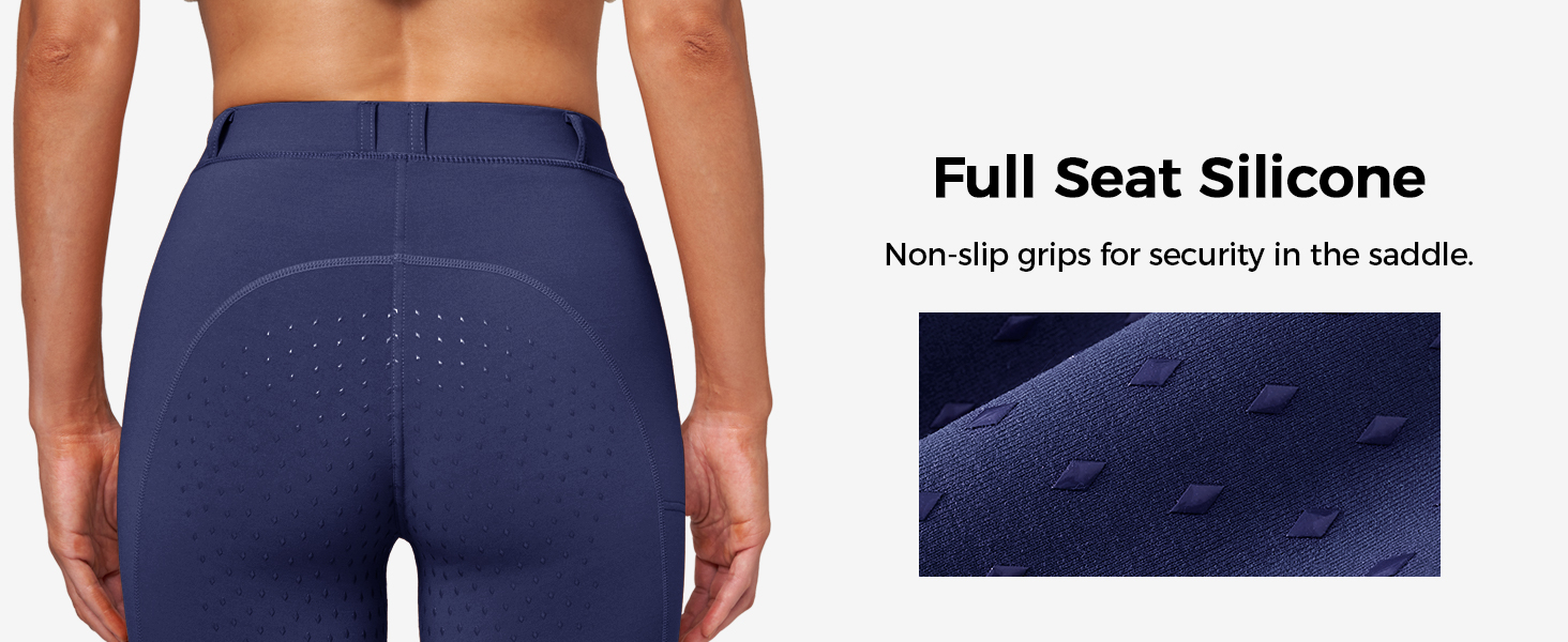 Спортивні штани для верхової їзди WILLIT Daen Reithose з флісовою підкладкою, повний силіконовий захват, кишені, петлі для ременя (M, Кофе)