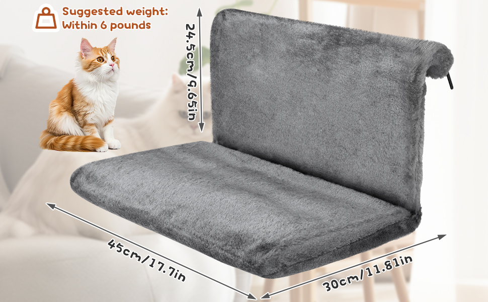 Ліжко для котів на радіатор, гамак для котів на батарею, лежанка для котів та дрібних тварин, ліжко для котів на опалення, гамак для котів на будь-які радіатори