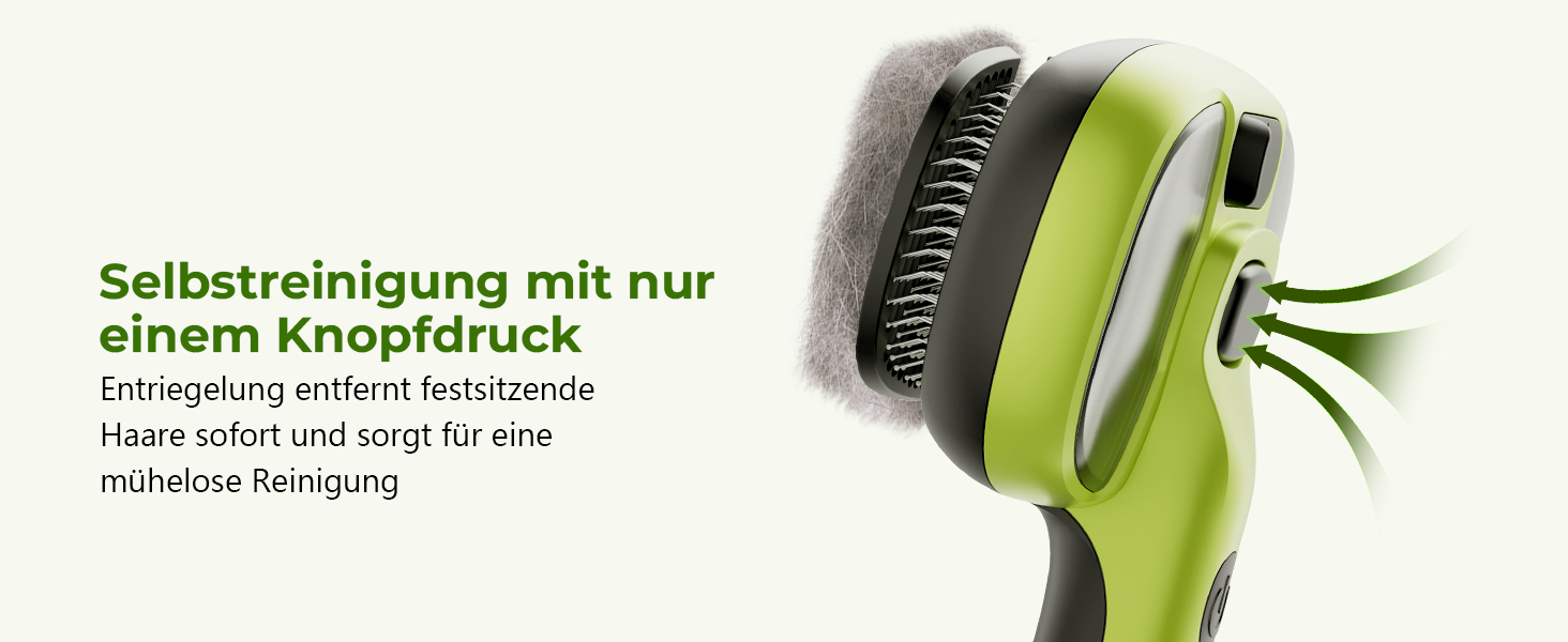 Побутова щітка для котів Pecute з парою та спреєм, багатофункціональна, для довгошерстих котів та собак, великий резервуар для води, масажна щітка, тільки прохолодний туман (зелена)