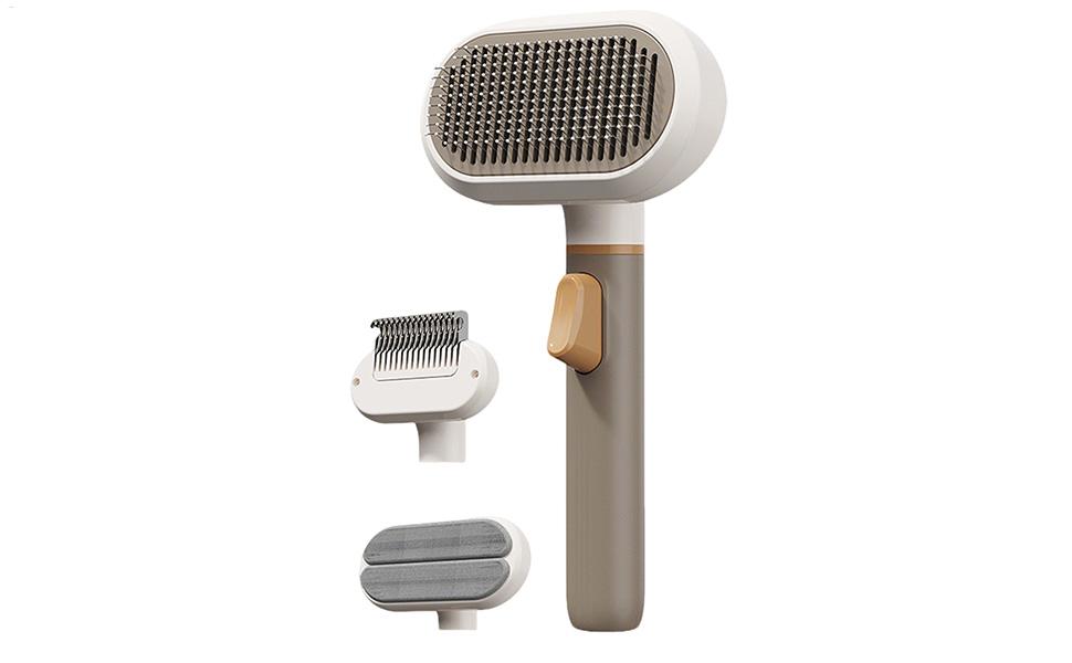 Щітка для догляду за шерстю собак та котів - видалення шерсті, підшерстя. Підходить для короткої та довгої шерсті, для дому та офісу