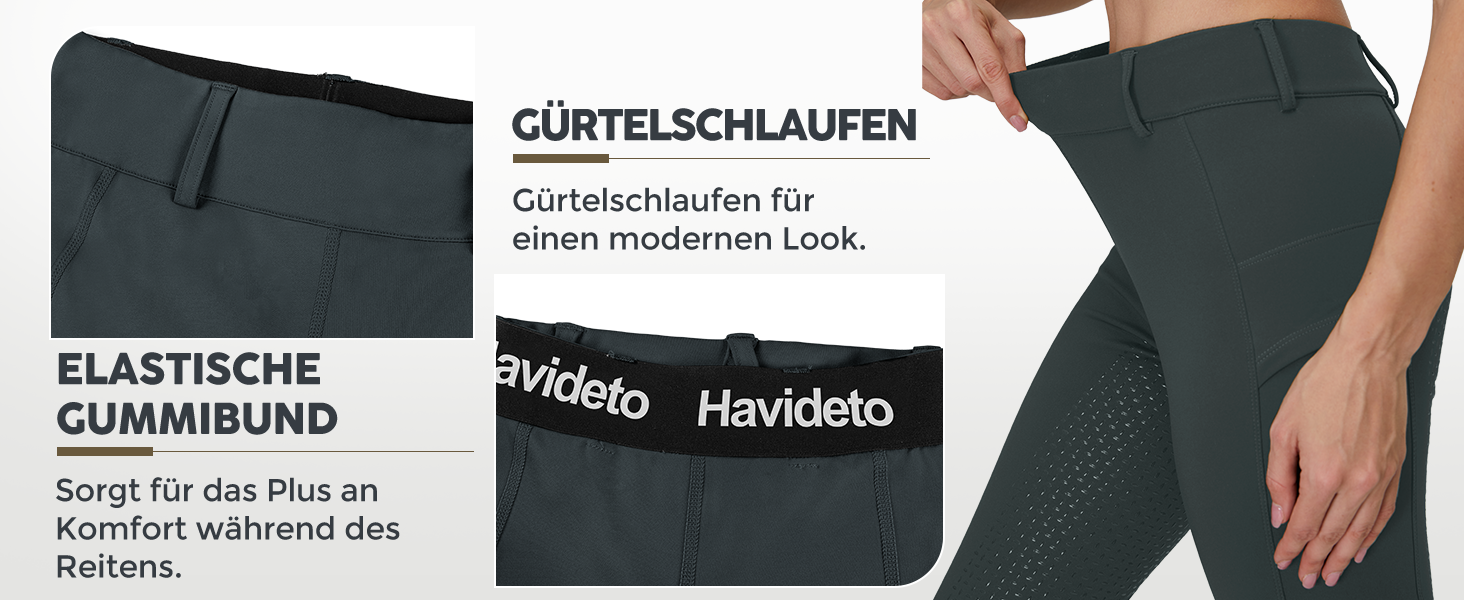 Чорні легінси для верхової їзди жіночі зимові, повний облягання, термо, з флісовою підкладкою, водонепроникні, з кишенею для телефону, з петлями для ременя, розмір S