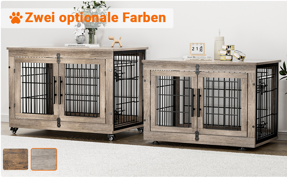 Кіяпка: Будка для собак у дім з подушкою, 98x64x68 см (Сірий, M)