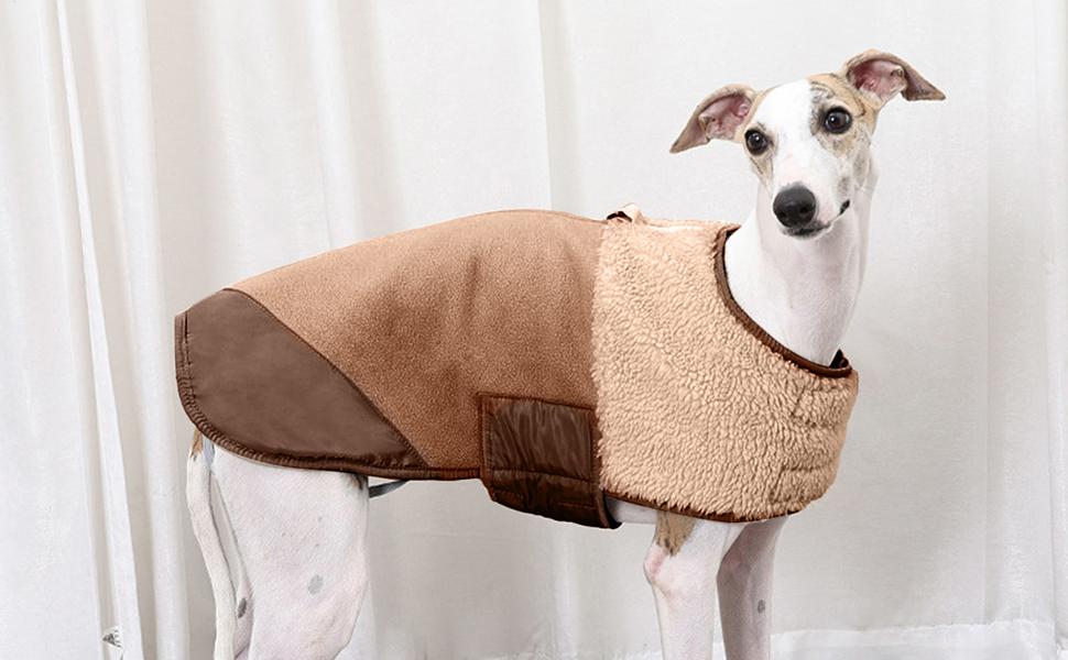 Зимовий теплий куртка для собак - регульований одяг для домашніх тварин, теплий одяг для собак на холодну погоду для маленьких та середніх цуценят для використання в приміщенні та на вулиці для прогулянок XL