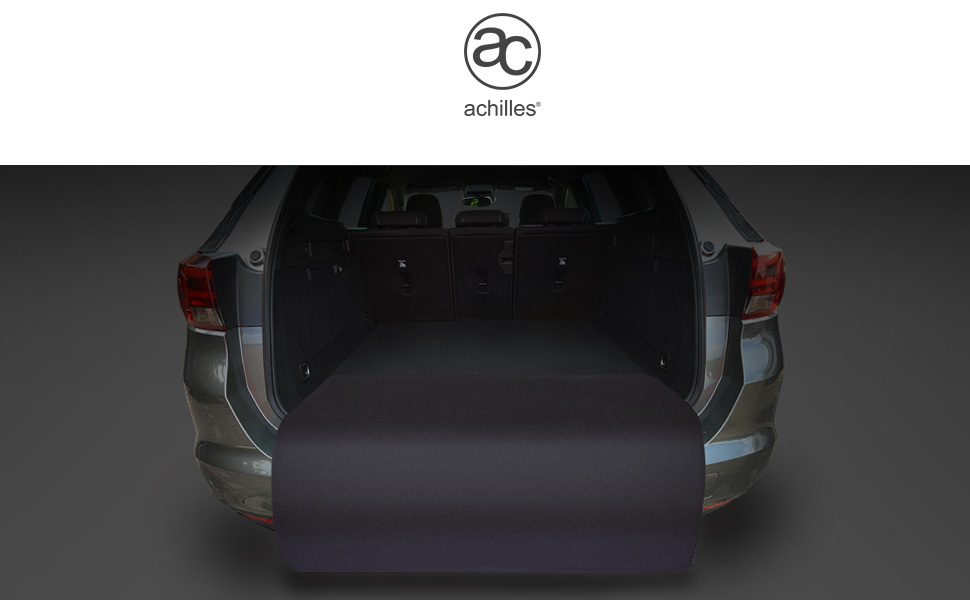 Захист для багажника автомобіля Achilles – килимок для багажника з захистом від подряпин та вологи – для собак – універсальний розмір 100x70 см, чорний