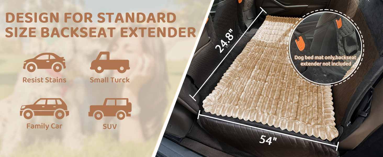 Незсувний авточохол для собак, килимок для тварин у салоні авто, водовідштовхуючий та стійкий до подряпин, м'який захист для автомобілів, вантажівок та позашляховиків (Мілксамт, світло-сірий, 63 x 138 см)