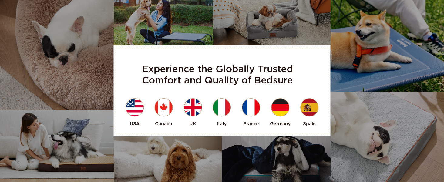 Ліжко для котів BEDSURE велике, 40x40x40 см, сіре, з подушкою та іграшкою, миється