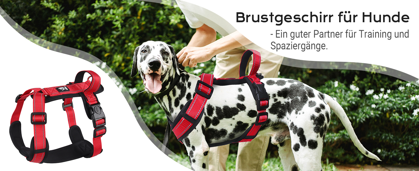 Нашийник для собак XL фіолетовий - зручний, світловідбиваючий, анти-тяга, з ручкою, для собак середніх порід